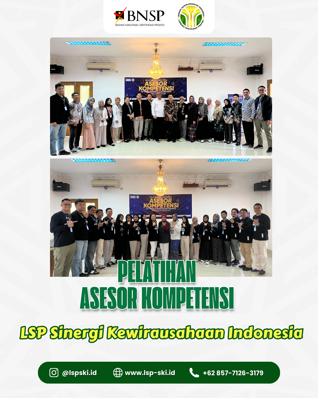 Pelatihan Asesor Kompetensi