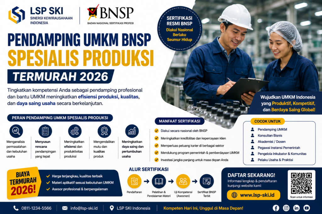pendamping umkm bnsp