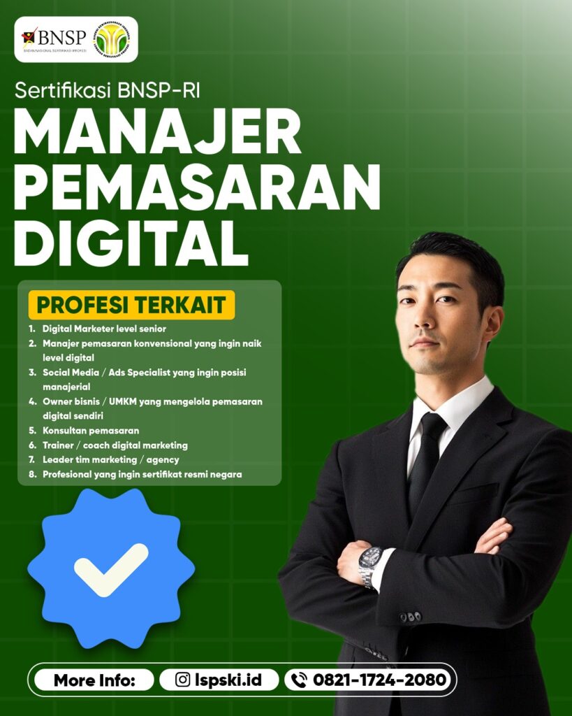manajer pemasaran digital